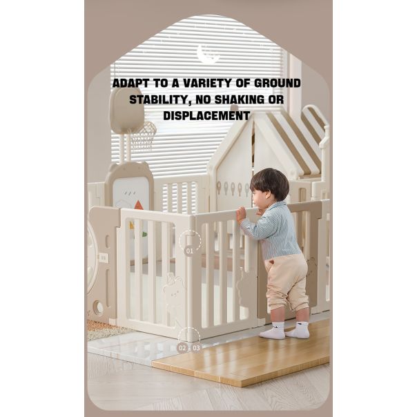 PREMIUM STIL Dečija ogradica set Igraonica „Medin Mesec“ - 12108