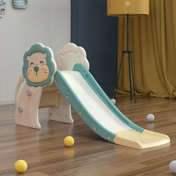 PREMIUM STIL Dečiji tobogan „Lav“ Zeleni - 12132