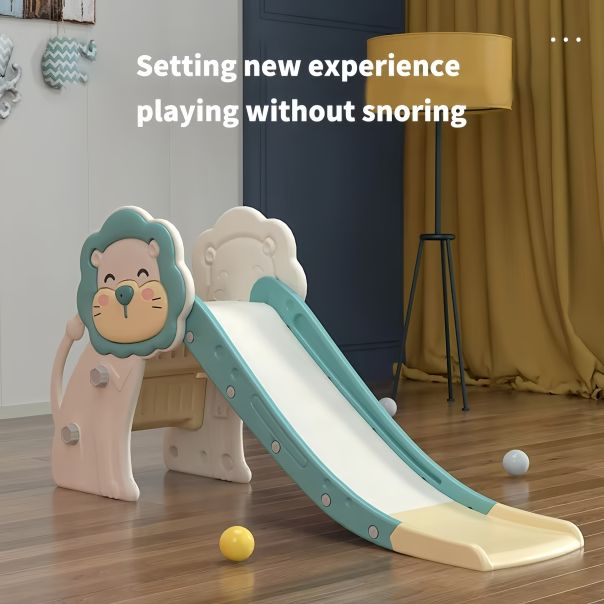 PREMIUM STIL Dečiji tobogan „Lav“ Zeleni - 12132