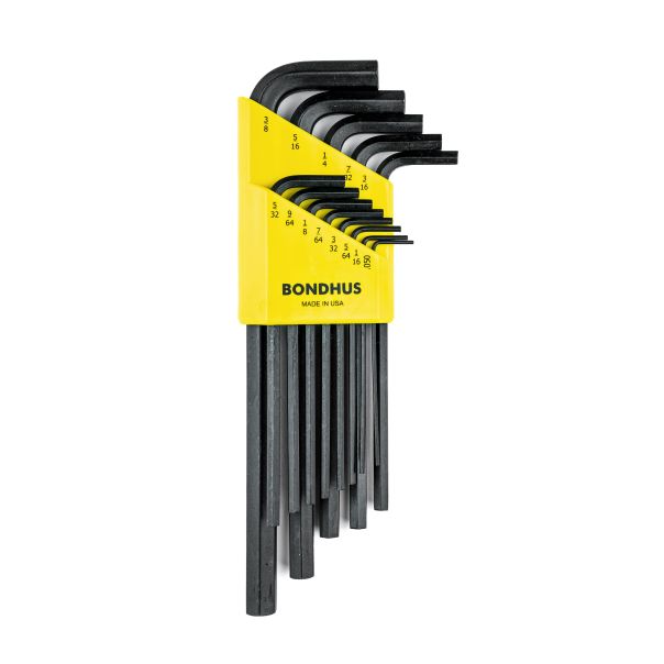 Set dugih inčnih imbus ključeva Bondhus ProGuard HEX .050 - 3/8 12137 13 kom - 12137-1