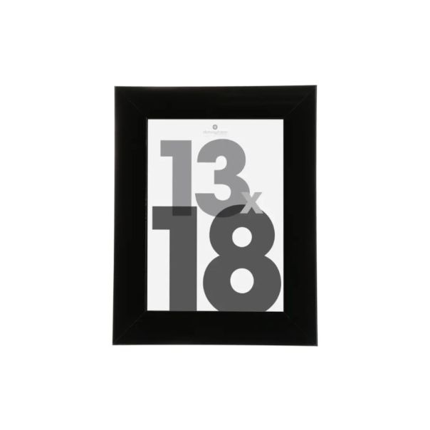 ATMOSPHERA Ram za slike 18,3x1,5x23,3cm polistiren/staklo/mdf/metal crna - 121382A