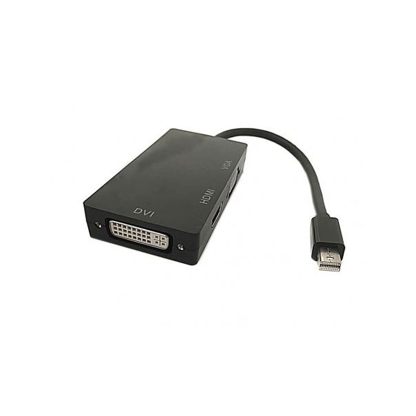 VELTEH Adapter Mini DisplayPort na HDMI+VGA+DVI - 54-708
