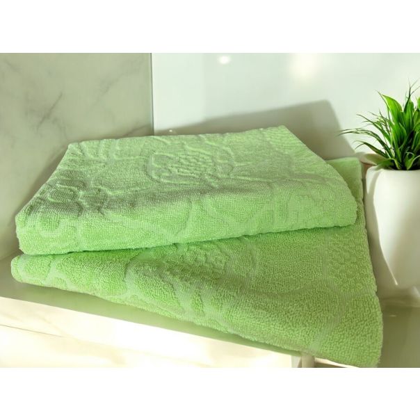 Peškir Rostok Zeleni 70x140cm - VLK000121-zelenaboja