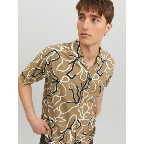 JACK & JONES Muška košulja tropic - EP3135617