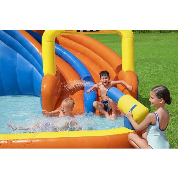 BESTWAY Vodena igraonica 551x502x265cm Park super speedway mega - 3935-1-1-1