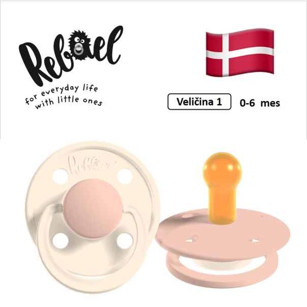 REBAEL varalice za bebe, 0-6 mes, 2 komada, Bež, RBL12241422 - EP3221626