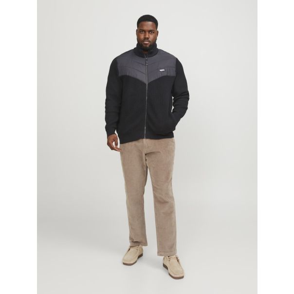 JACK & JONES Muški kardigan black - EP3175559