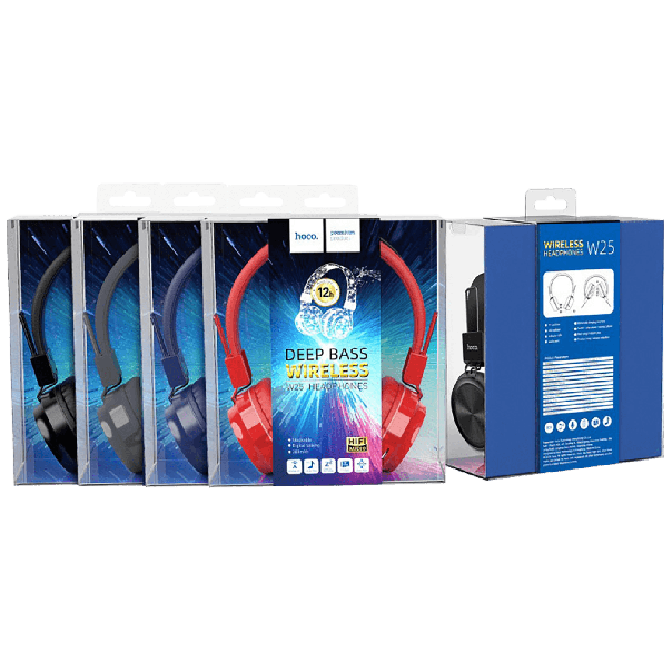 HOCO Bluetooth slušalice W25 Promise, crna - 12255