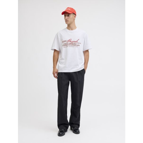 JACK & JONES Muška bela majica bedford - EP3076134