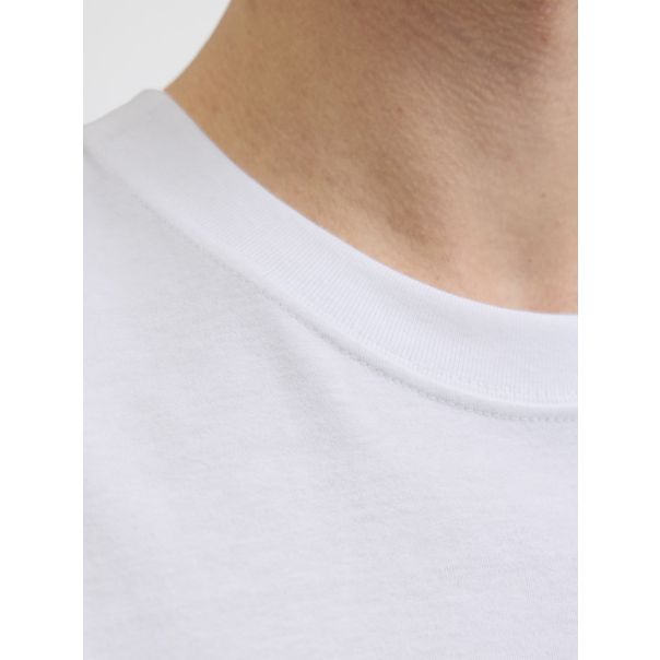JACK & JONES Muška bela majica bedford - EP3076134