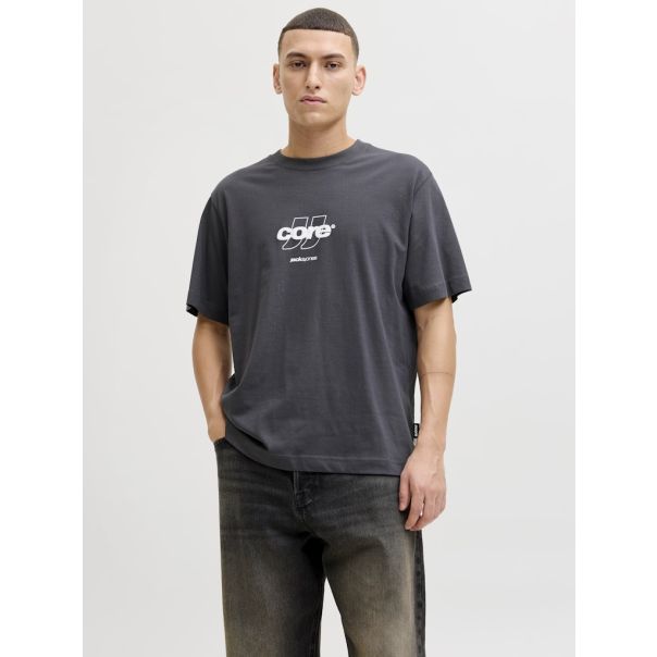 JACK & JONES Muška siva majica club - EP3076146