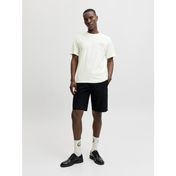JACK & JONES Muška bež majica emmett - EP3080955