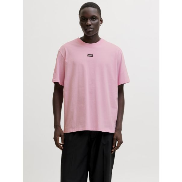 JACK & JONES Muška roze majica club - EP3080967