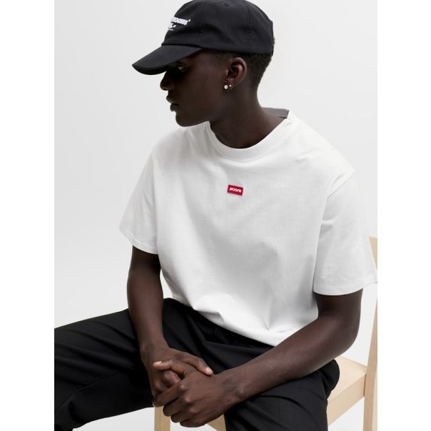 JACK & JONES Muška bela majica club - EP3081024