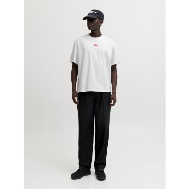 JACK & JONES Muška bela majica club - EP3081024