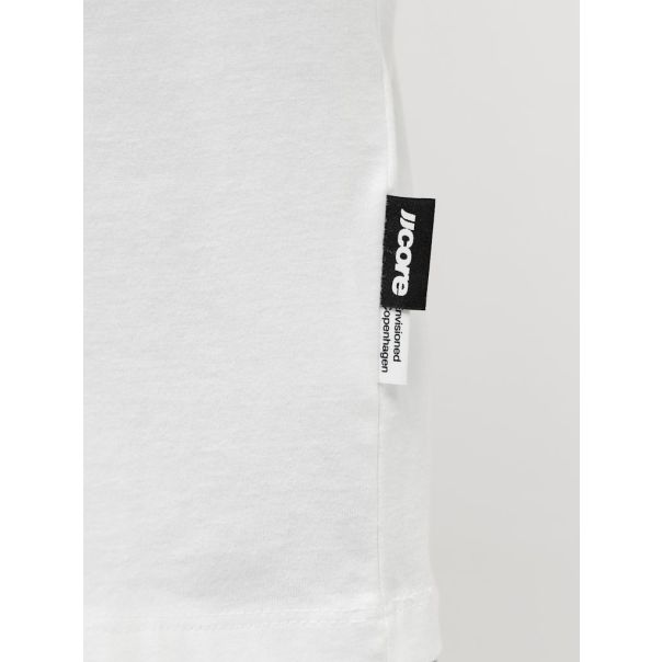 JACK & JONES Muška bela majica club - EP3081024