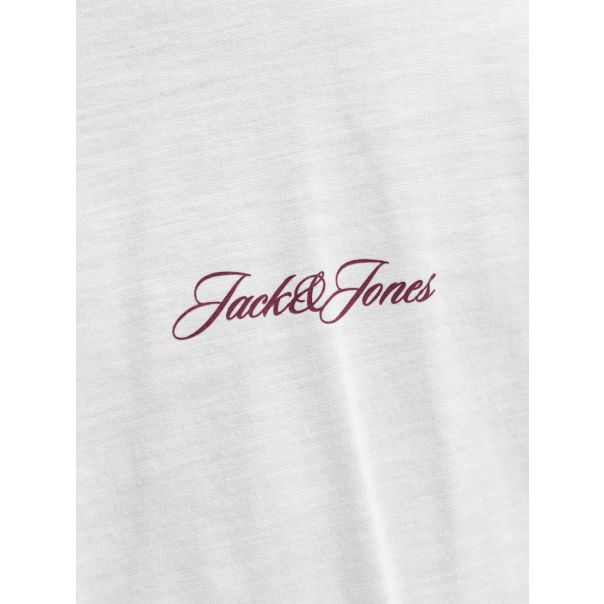 JACK & JONES Muška bela majica cassis - EP3080949
