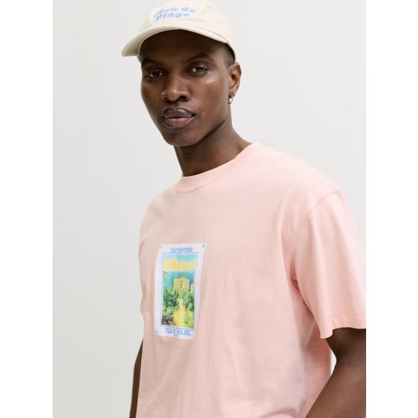 JACK & JONES Muška narandžasta majica cassis - EP3080961