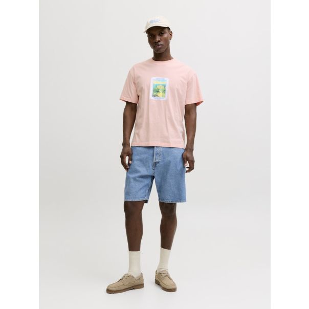 JACK & JONES Muška narandžasta majica cassis - EP3080961