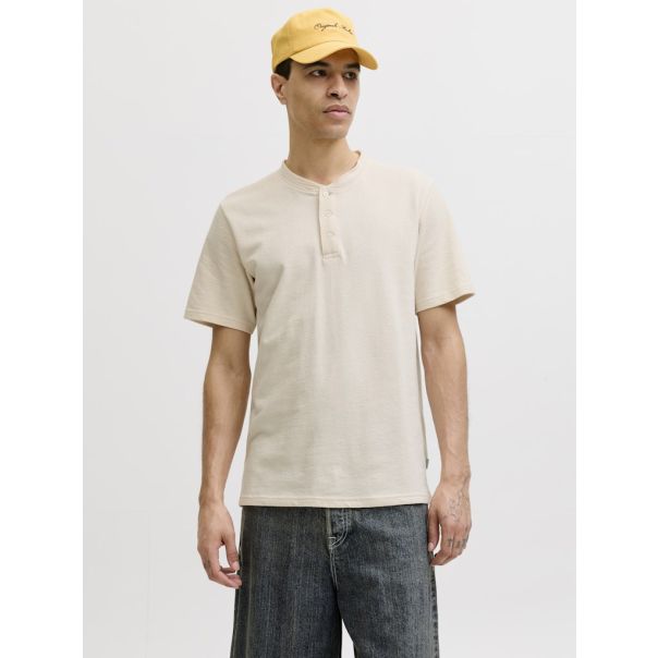 JACK & JONES Muška bež majica lucas - EP3080970