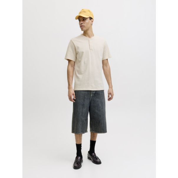 JACK & JONES Muška bež majica lucas - EP3080970