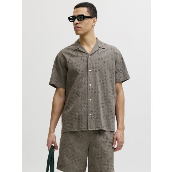 JACK & JONES Muška košulja cassis - EP3079334