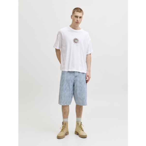 JACK & JONES Muška majica azur - EP3022245