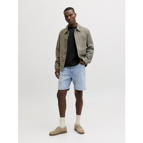 JACK & JONES Muška crna majica azur - EP3081012