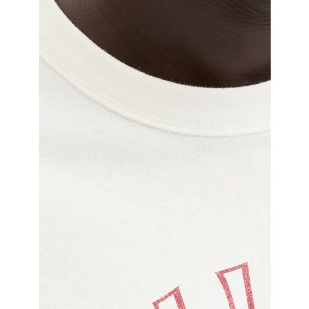 JACK & JONES Muška bež majica menton - EP3081006