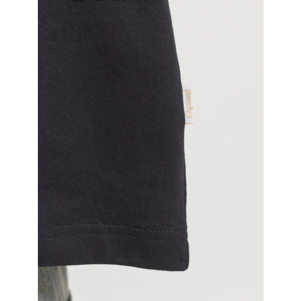 JACK & JONES Muška crna majica menton - EP3080997