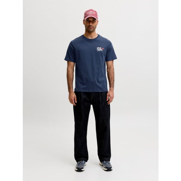 JACK & JONES Muška plava majica legend - EP3081021