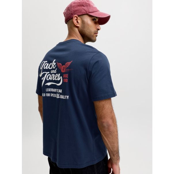 JACK & JONES Muška plava majica legend - EP3081021