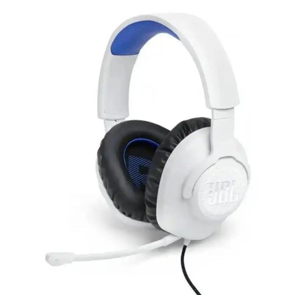 JBL Gaming Slušalice sa mikrofonom Quantum 100PS plavo bele - EP3264146