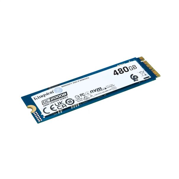 Serverski NVME SSD Kingston DataCentar DC2000B 480GB 2280/7000MBs/800MBs PLP SEDC2000BM8 - SEDC2000BM8-480G