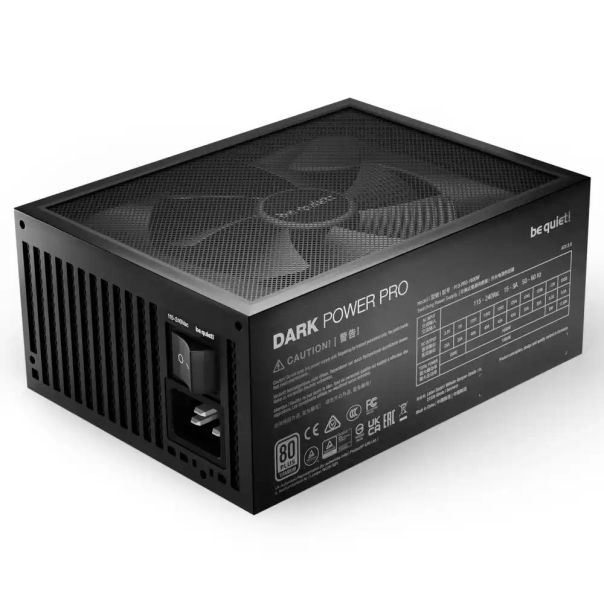 Napajanje Be Quiet Dark Power PRo 13 1600W BN332 Titanium Modularno ATX3.1 - BN332