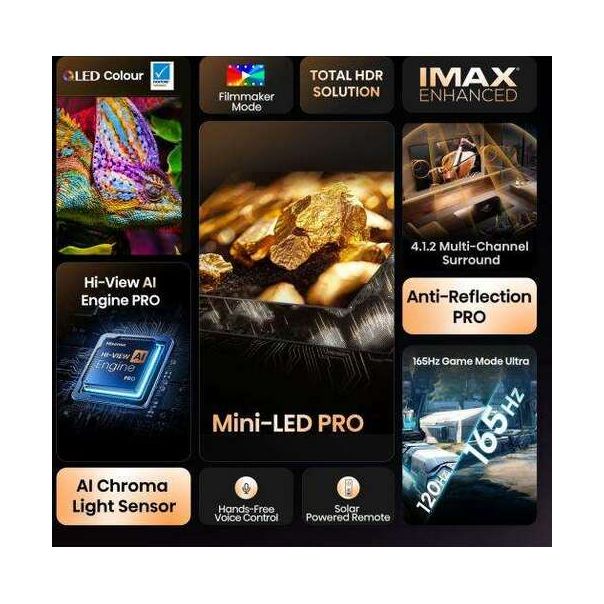 HISENSE Televizor 100U8Q, Ultra HD, Smart - TVZ02912