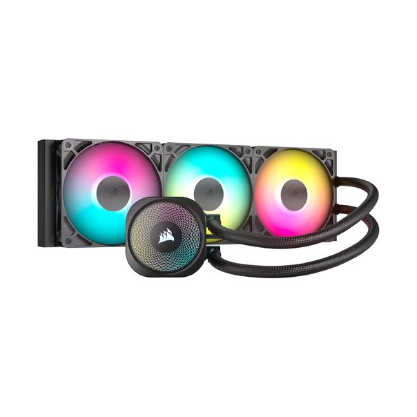 CORSAIR Kuler za CPU sa vodenim hlađenjem 360mm Nautilus 360 ARGB triple fan, crna - CW-9060093-WW