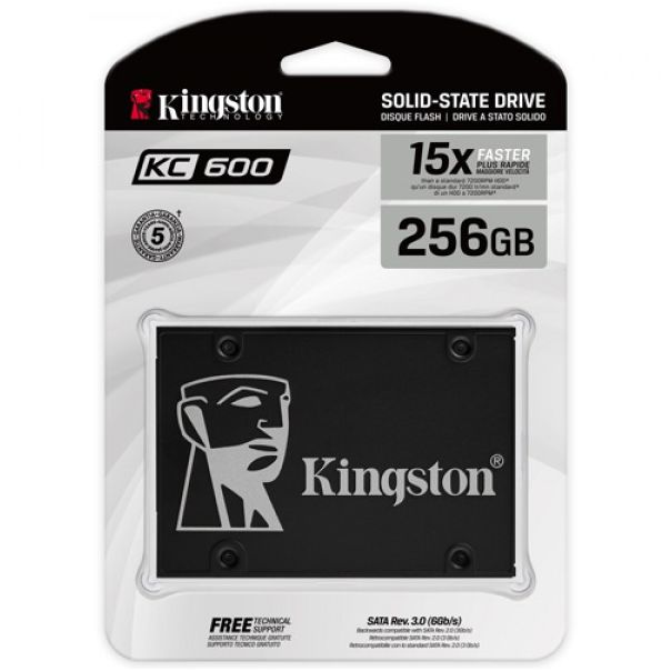 KINGSTON SSD 256GB SATA III SKC600/256G - 20728
