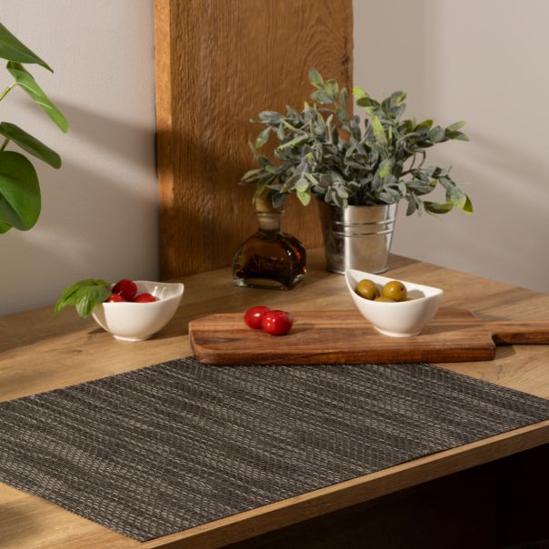SECRET DE GOURMET Stoni podmetač Texal 50x35cm, crna - 125070A