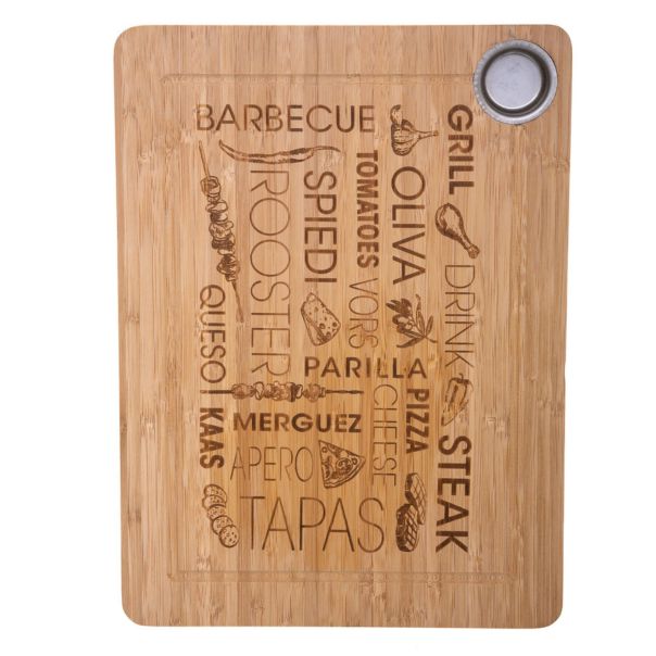 FIVE DASKA ZA SECENJE WORD 38X28 CM BAMBUS - 125130A