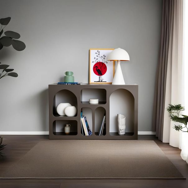 HANAH HOME Komoda Liva, antracit - 125GLN1222