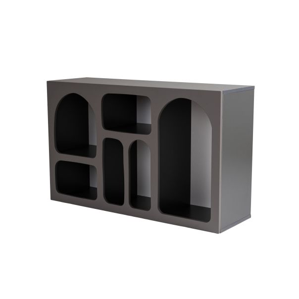 HANAH HOME Komoda Liva, antracit - 125GLN1222