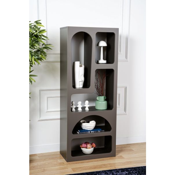 HANAH HOME Komoda Venus, antracit - 125GLN1223