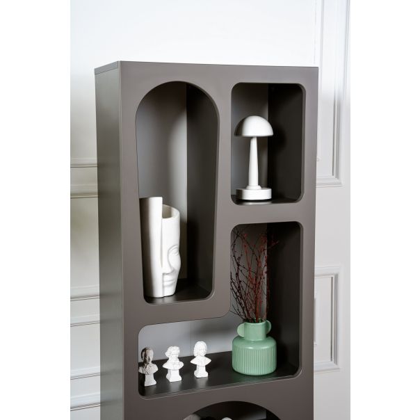 HANAH HOME Komoda Venus, antracit - 125GLN1223