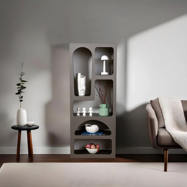 HANAH HOME Komoda Venus, antracit - 125GLN1223