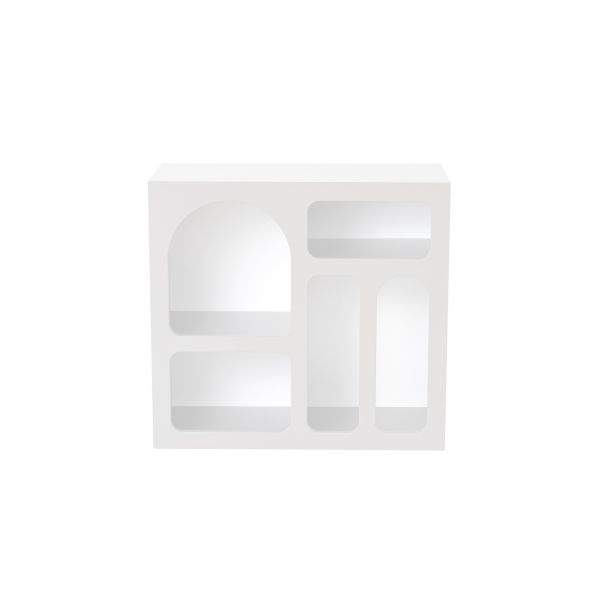 HANAH HOME Konzolni sto Lesa, bela - 125GLN1224