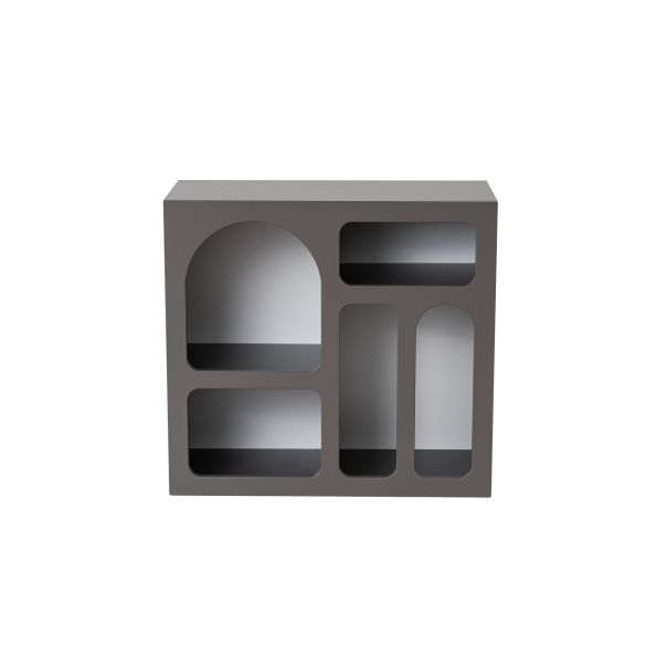 HANAH HOME Konzolni sto Lesa, antracit - 125GLN1227