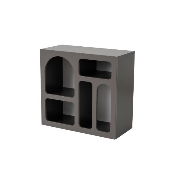 HANAH HOME Konzolni sto Lesa, antracit - 125GLN1227