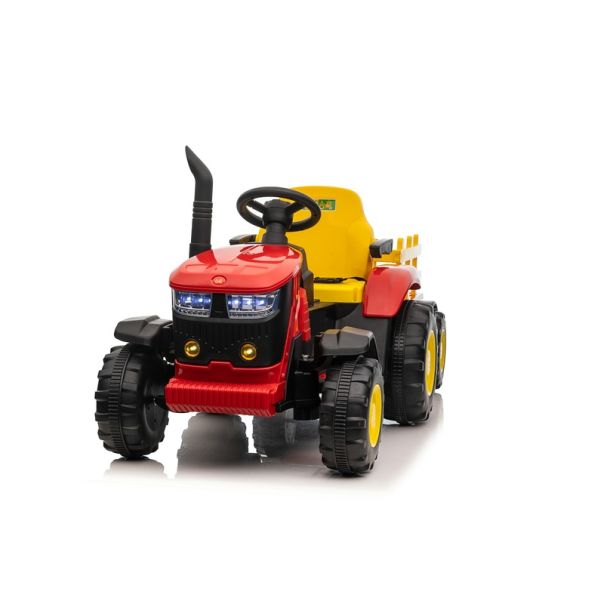 PREMIUM STIL Traktor Sa Prikolicom Crveni Premium Oprema - 12607