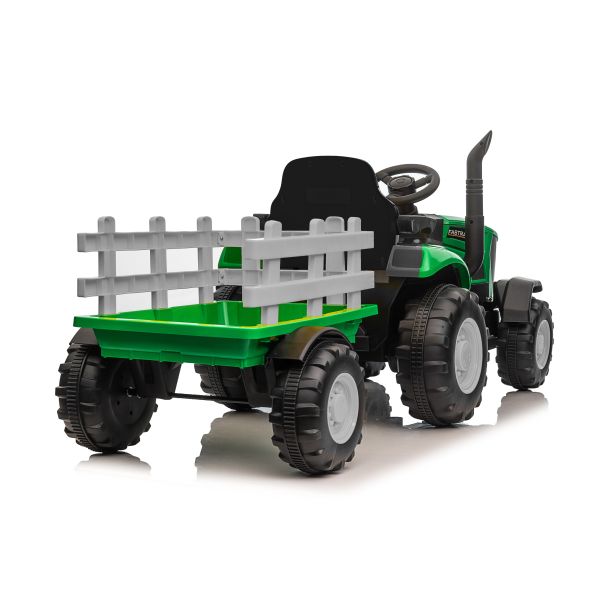 PREMIUM STIL Traktor Sa Prikolicom Zeleni - 12616-1
